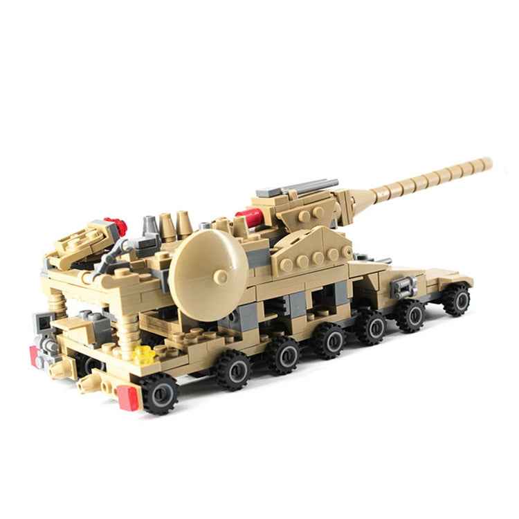 KAZI Super Tanks Building Blocks 16 in 1 Sets Bricks Model Brinquedos Toys, Age Range: 6 Years Old Above