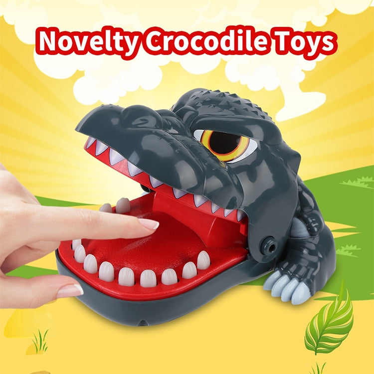 Cartoon Creative Dinosaur Shape Bite Hand Novelty Tricky Toys, Dinosaur