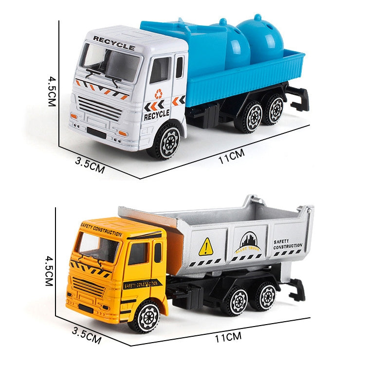 3 PCS Model Car Toy Construction Engineering Vehicles, Random Style Delivery, 3 PCS Model Car Toy