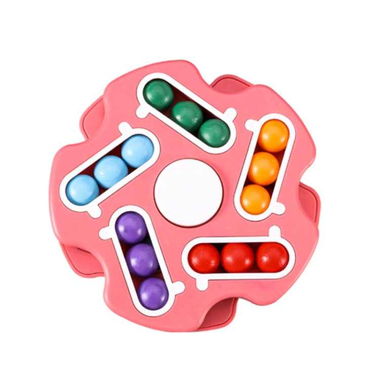 Double Sided Finger Magic Bean Cube Toy Children Intelligence Fingertip Spinning Top