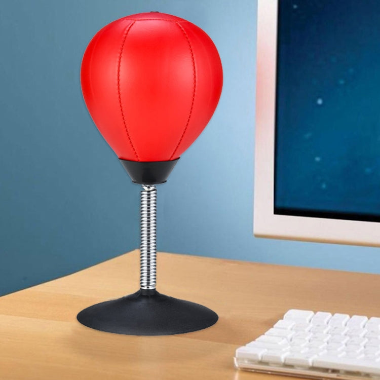 Desktop Punching Ball Stress Relief Buster Speed Fitness Vertical Boxing Ball with Suction Holder, HW-1102