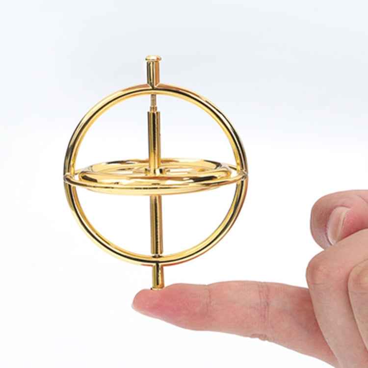 Decompression Toy Zinc Alloy Fingertip Gyroscope with Magnetic Base