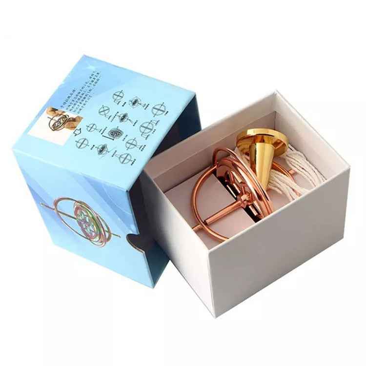 Decompression Toy Zinc Alloy Fingertip Gyroscope with Magnetic Base