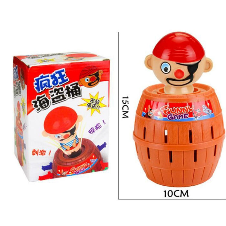 2 PCS Tricky Toys The Pirates Uncle Insert Sword Barrel Table Game, Pirate Barrel