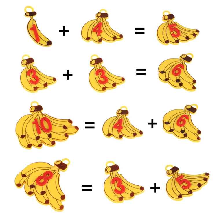 Monkey Banana Match Game Balance Scale Educational Toy for Children