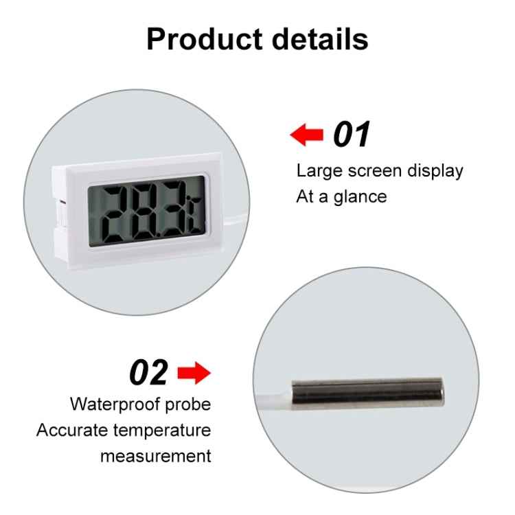 Mini LCD Indoor Digital Thermometer (Celsius Display)