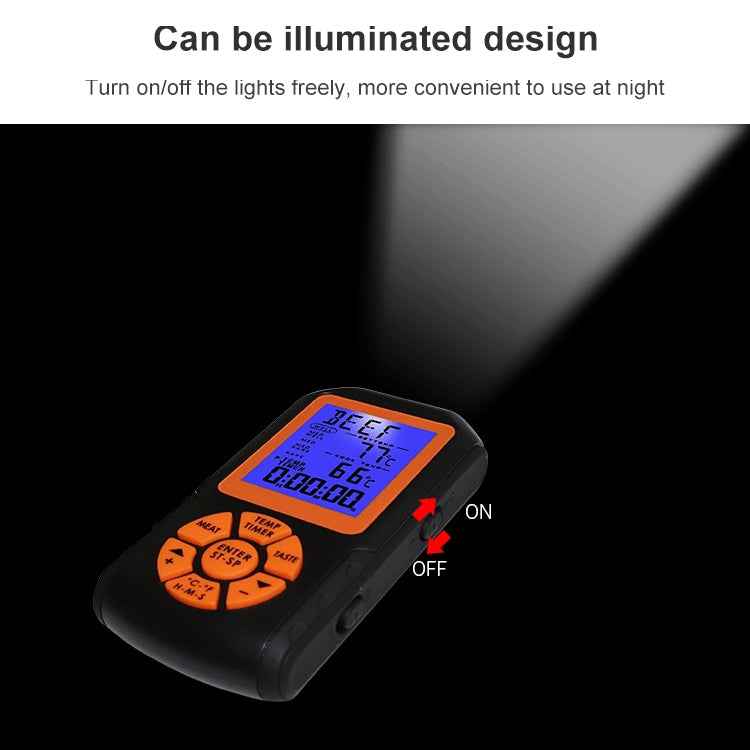 TS-K35 Digital Kitchen Food Cooking BBQ Wireless Waterproof Thermometer