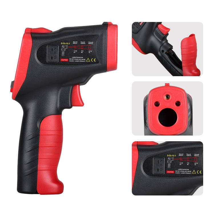 Wintact WT323A -50 Degree C~650 Degree C Handheld Portable Outdoor Non-contact Digital Infrared Thermometer