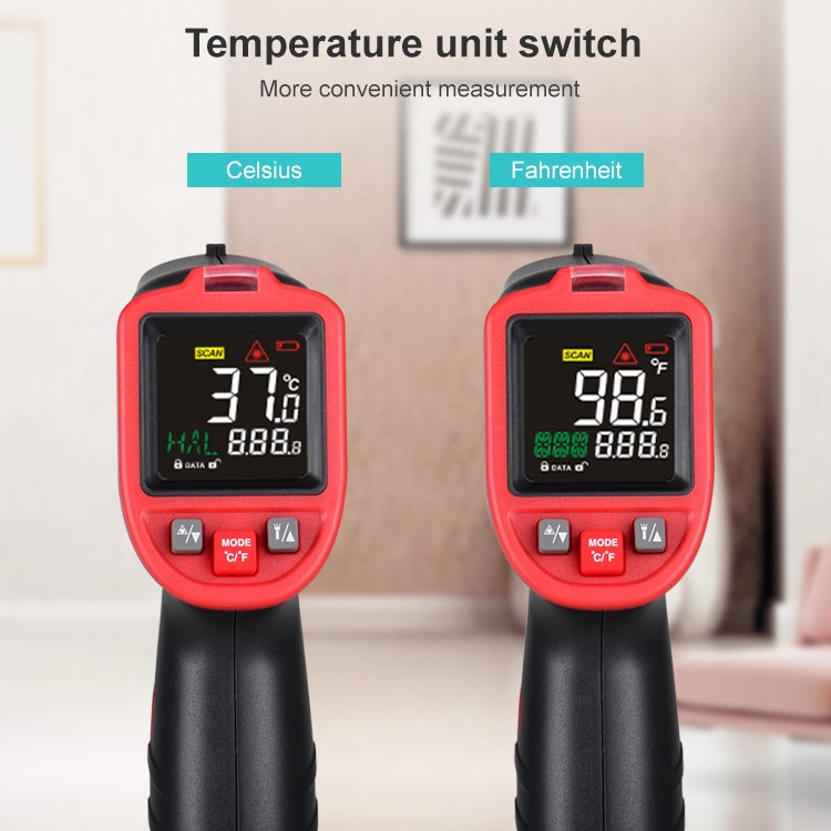 Wintact WT323A -50 Degree C~650 Degree C Handheld Portable Outdoor Non-contact Digital Infrared Thermometer