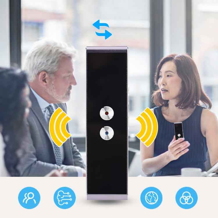 T8+ Portable Smart Voice Translator Smart Business Travel Real Time AI Translator Translation Machine 40 Languages Translator