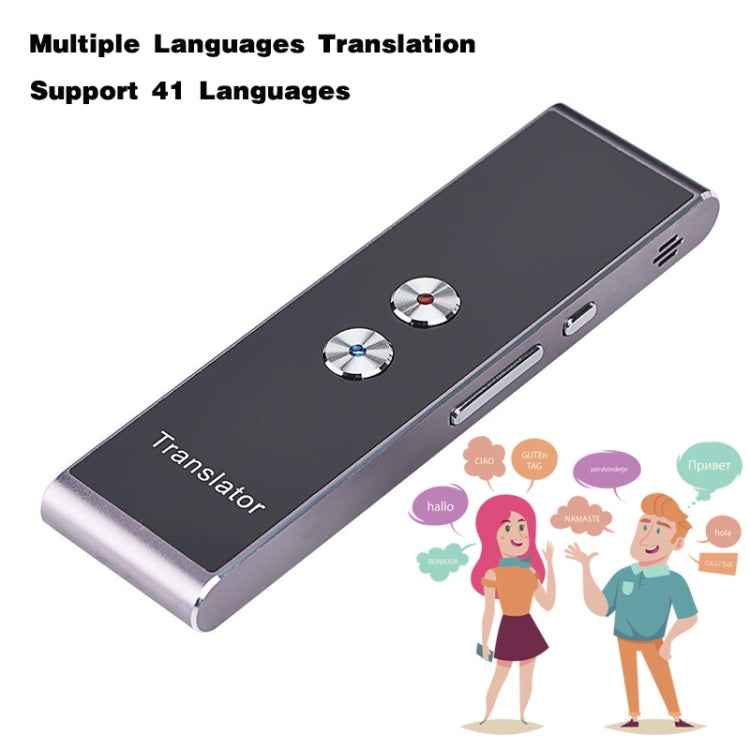 T8+ Portable Smart Voice Translator Smart Business Travel Real Time AI Translator Translation Machine 40 Languages Translator