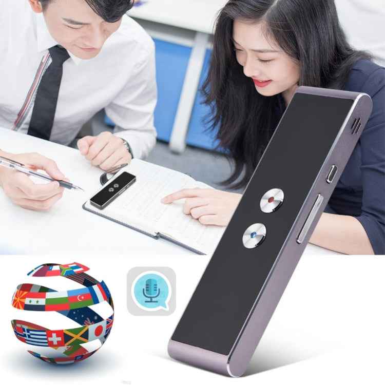 T8+ Portable Smart Voice Translator Smart Business Travel Real Time AI Translator Translation Machine 40 Languages Translator