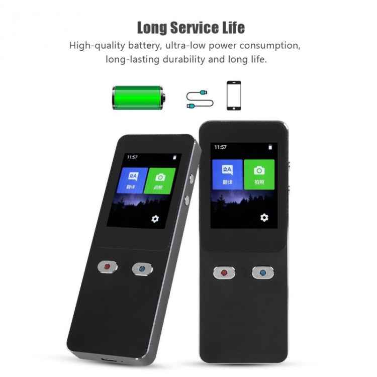 T9+ Portable WIFI Smart Voice Translator Smart Business Travel Real Time AI Translator Translation Machine 27 Languages Translator