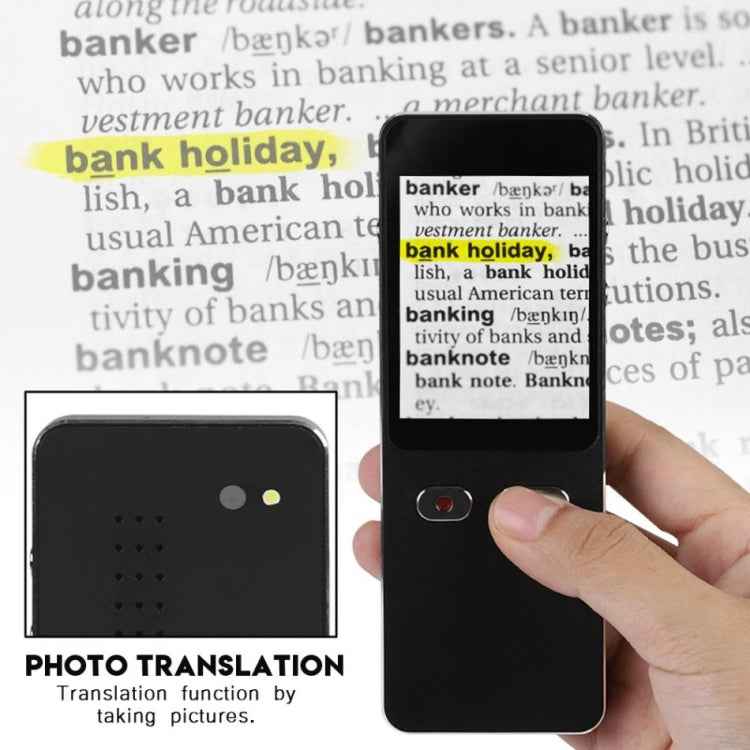 T9+ Portable WIFI Smart Voice Translator Smart Business Travel Real Time AI Translator Translation Machine 27 Languages Translator