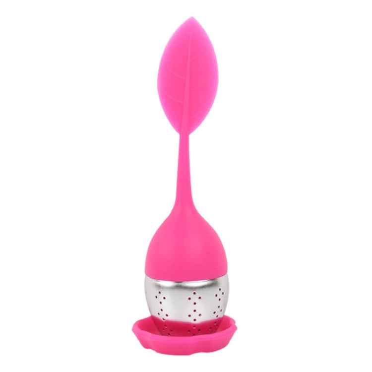 Stainless Steel Leaf Shape Silicone Tea Bag Tea Strainers
