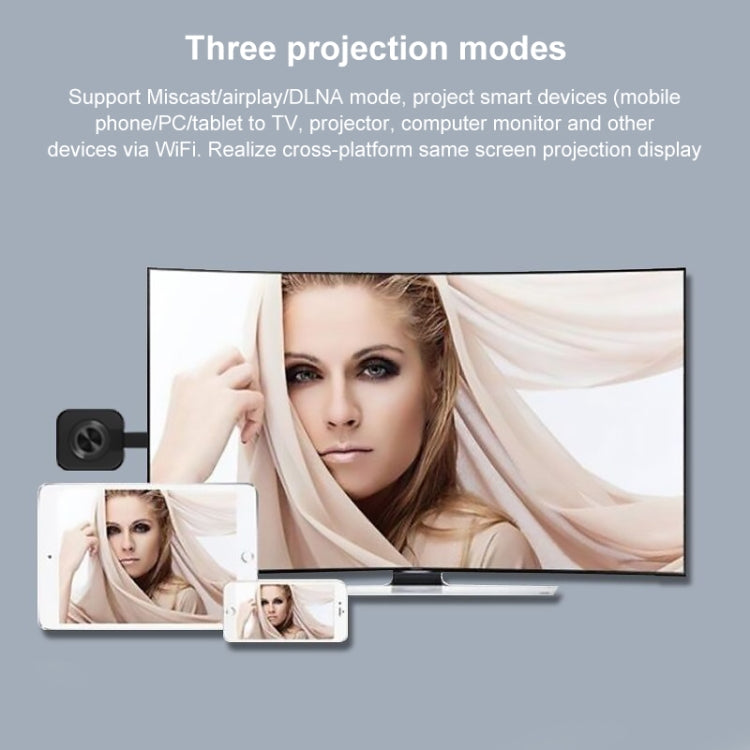 W13 2.4G Wireless WiFi Display Dongle Receiver AirPlay Box Miracast DLNA 1080P HD TV Stick