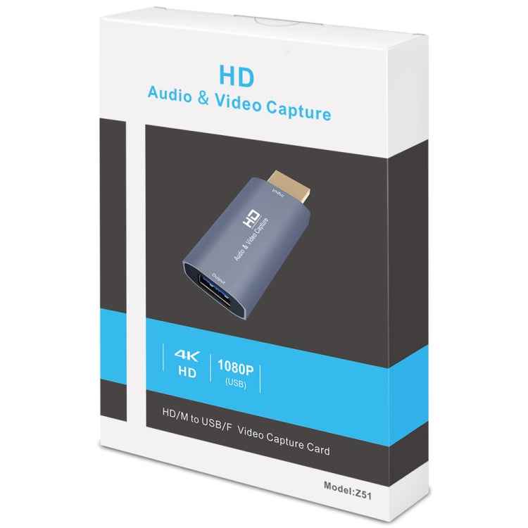 Z51 USB Female to HDMI Male Video Capture Card