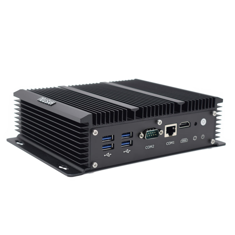 HYSTOU P09-6L Windows / Linux System Mini PC, Intel Celeron 3865U 2 Core 2 Threads up to 1.80GHz, Support mSATA, 4GB RAM DDR3 + 128GB SSD, 4GB RAM 128GB SSD