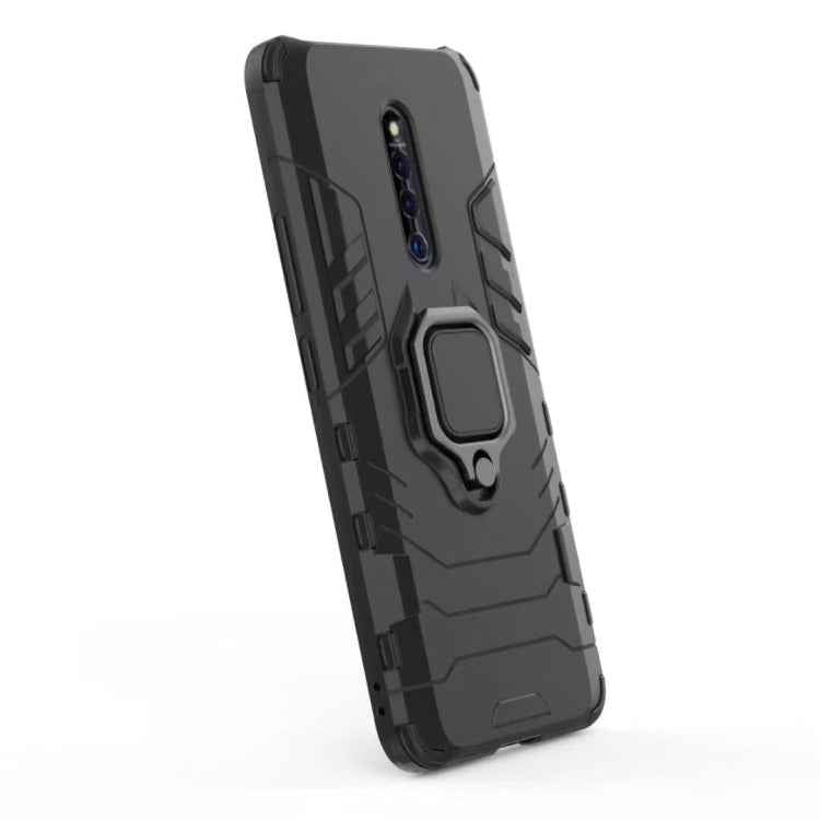 PC + TPU Shockproof Protective Case for VIVO X27 Pro, with Magnetic Ring Holder