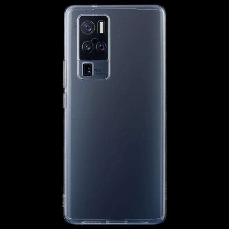 For Vivo X50 Pro+ 0.75mm Ultra-thin Transparent TPU Soft Protective Case