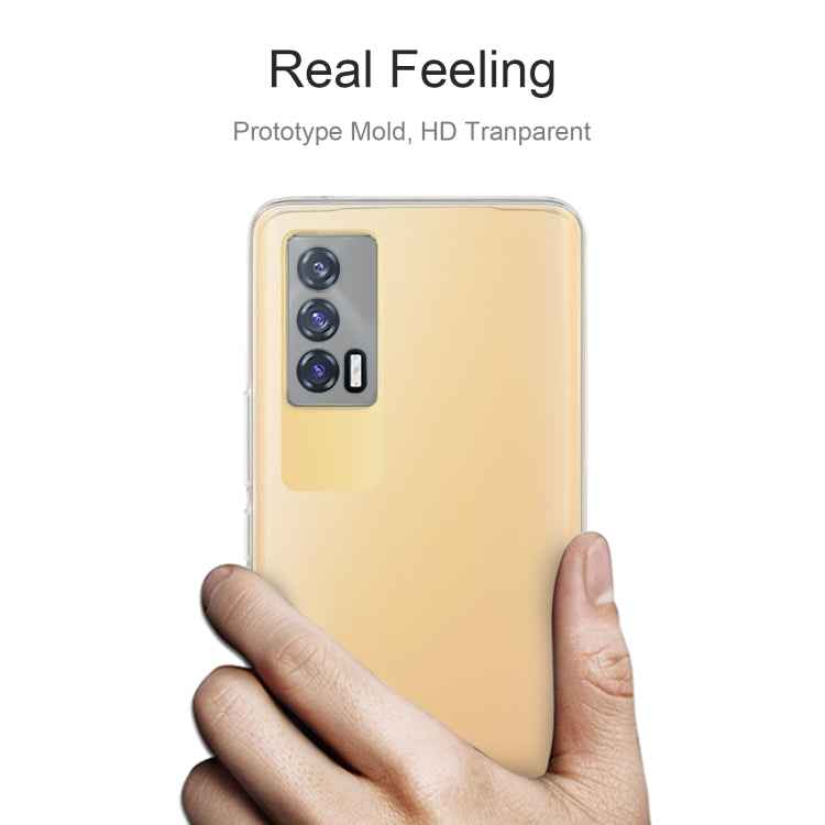 For vivo iQOO Neo5 0.75mm Ultra-thin Transparent TPU Soft Protective Case