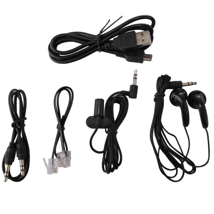 VM113 Portable Audio Voice Recorder, 8GB, Support Music Playback / LINE-IN & Telephone Recording