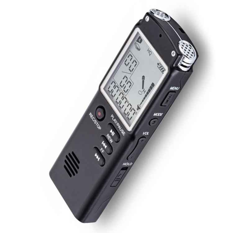 T60 Monochrome Screen HD Noise Reduction Digital Voice Recorder, 32G, Support MP3 / WAV Format