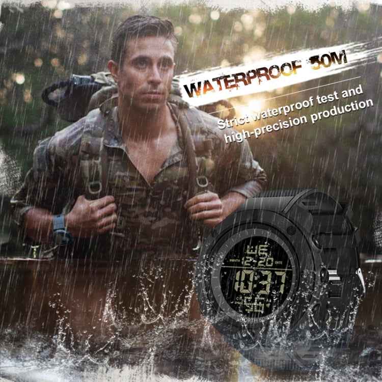 TANK North Edge Men Fashion Professional Military Army Outdoor Sport Waterproof Running Swimming Smart Digital Watch