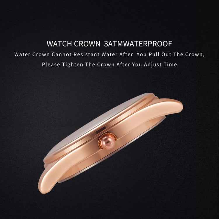 YAZOLE 368 Men Fashion Business Steel Strap Band Quartz Wrist Watch, Luminous Points