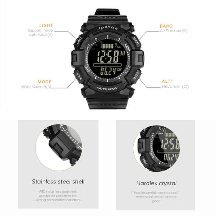 SPV706 Smart Fishing Mountaineering Waterproof Multifunctional Outdoor Sports Watch