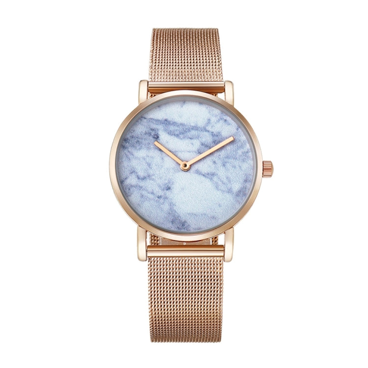 CAGARNY 6812 Round Dial Alloy Gold Case Fashion Women Watch Quartz Watches with Stainless Steel Band, WA0727A, WA0727C, WA0727D