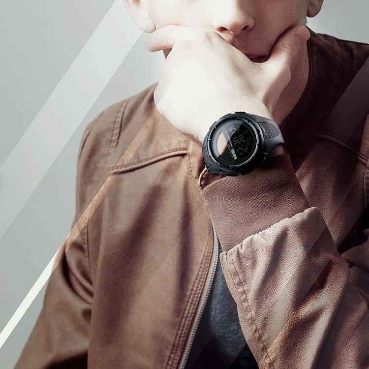 SKMEI 1405 Fashion Solar Power Outdoor Sports Watch Multifunctional 50m Waterproof Men Digital Watch