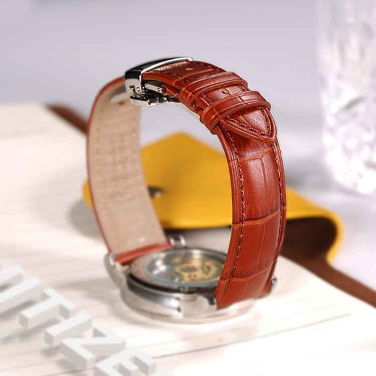 Calfskin Detachable Watch Leather Watch Band, Specification: 21mm