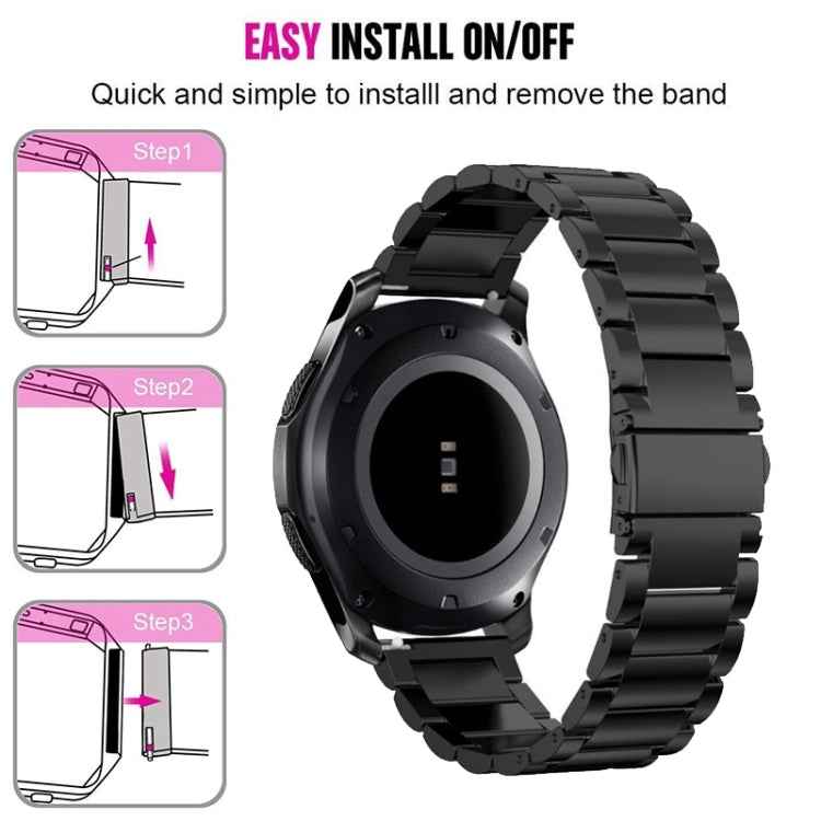 Stainless Steel Wrist Watch Band for Samsung Gear S3 22mm