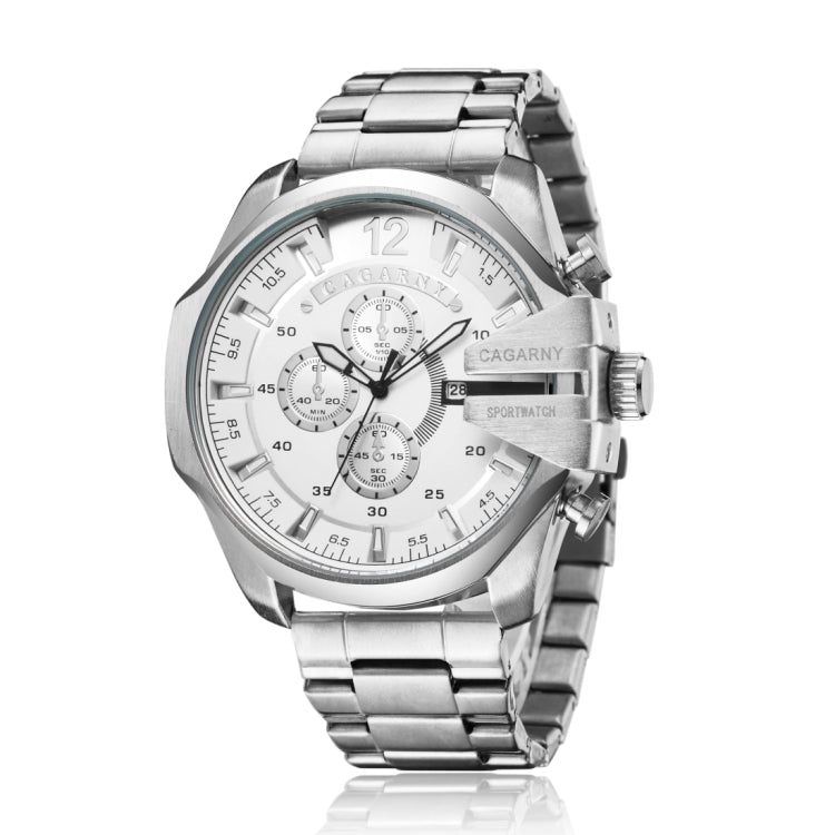 CAGARNY 6839 Fashion Waterproof Quartz Watch with Stainless Steel Band, WA6838S, WA6838SB, WA6838SH