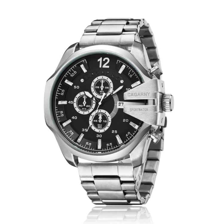 CAGARNY 6839 Fashion Waterproof Quartz Watch with Stainless Steel Band, WA6838S, WA6838SB, WA6838SH