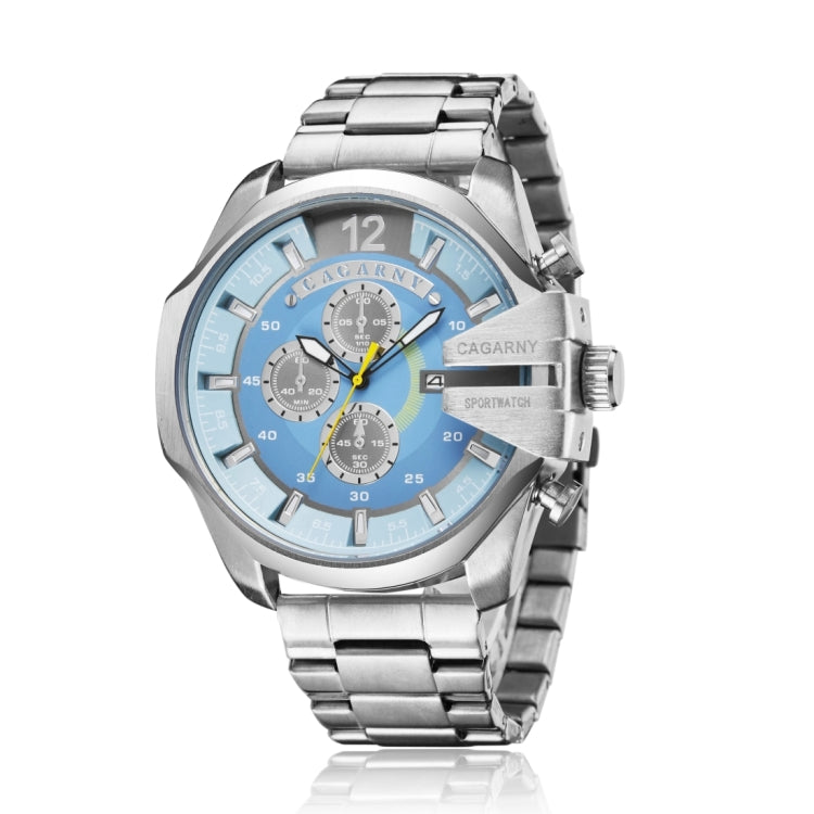CAGARNY 6839 Fashion Waterproof Quartz Watch with Stainless Steel Band, WA6838S, WA6838SB, WA6838SH