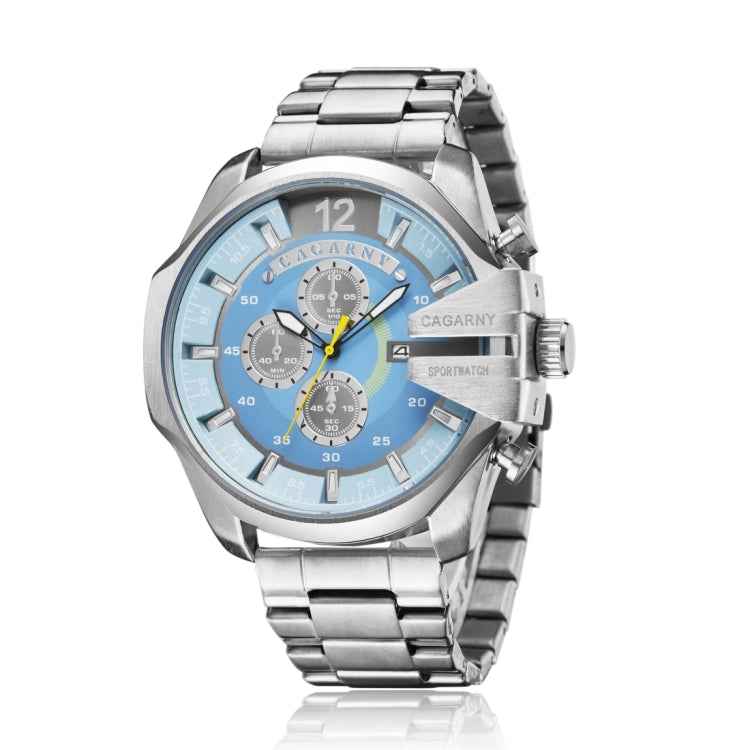 CAGARNY 6839 Fashion Waterproof Quartz Watch with Stainless Steel Band, WA6838S, WA6838SB, WA6838SH