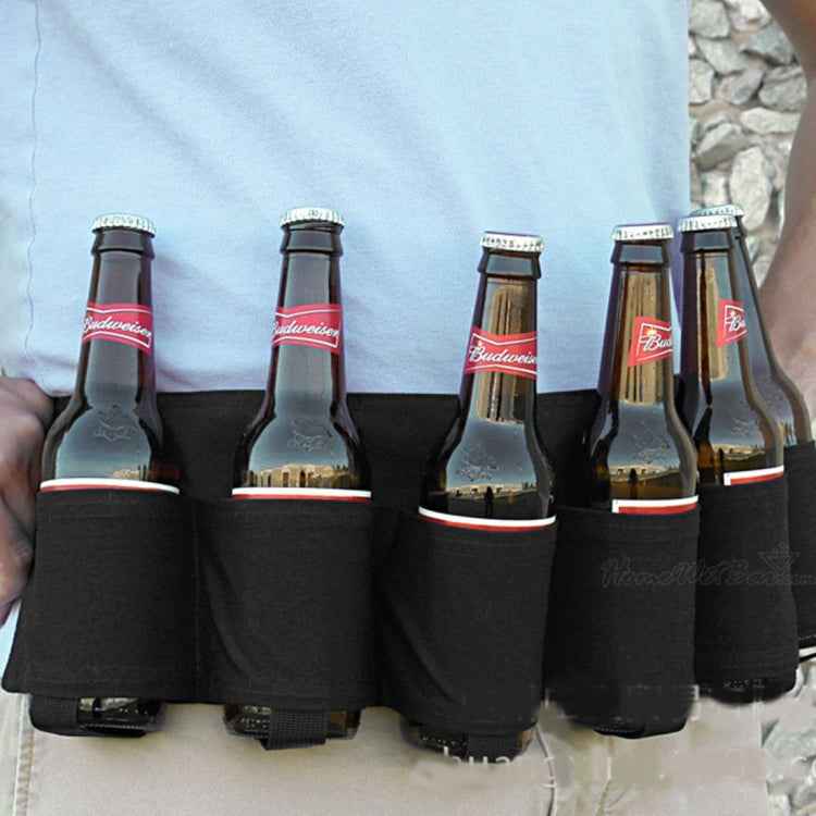 Portable Outdoor Beer Mountaineering Belt Minimalist Stylish Style Multi-function Outdoor Sports Running Hiking Riding Travelling Belt