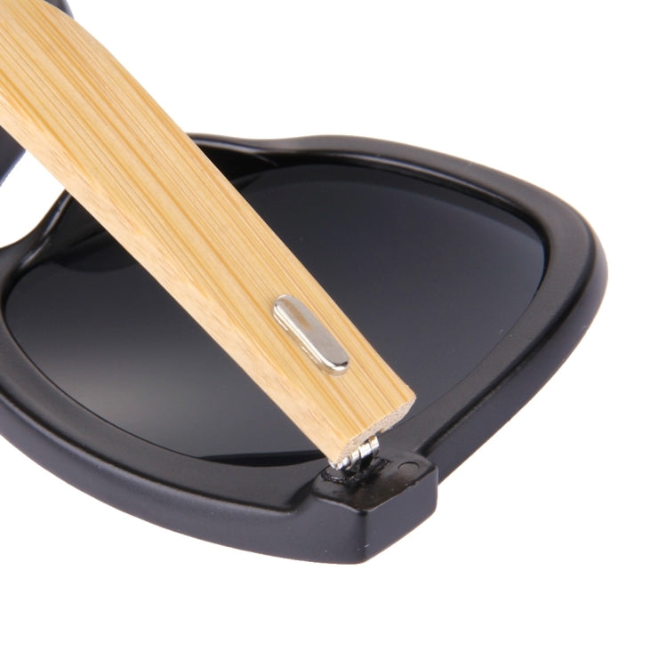 Bamboo Sunglasses, bright black, sand black, Brown, curd