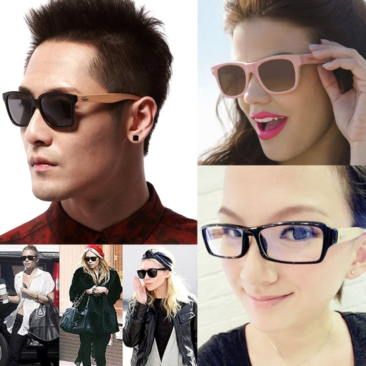 Bamboo Sunglasses, bright black, sand black, Brown, curd