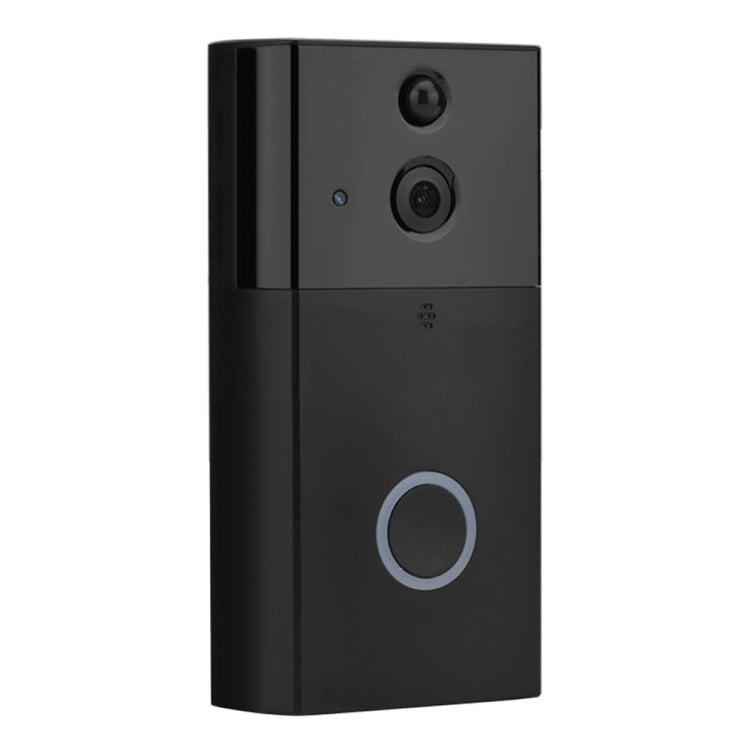 Cámara de seguridad VESAFE HD 720P con videoportero inteligente WiFi, compatible con tarjeta TF, visión nocturna por infrarrojos y detección de movimiento, app para iOS y Android, VS-A5 negro, VS-A4 plateado