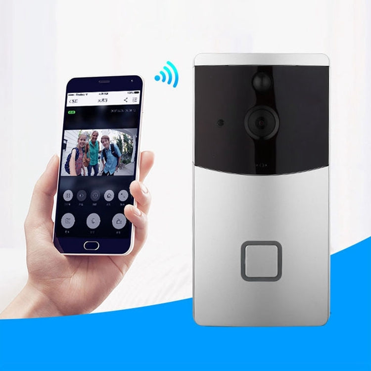 VESAFE Home VS-M2 Caméra de sécurité HD 720P Interphone vidéo WiFi intelligent, prise en charge de la carte TF, de la vision nocturne et de la détection PIR APP pour iOS et Android, VS-M2