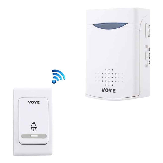 VOYE V006B Home Music Remote Control Wireless Doorbell with 38 Polyphony Sounds