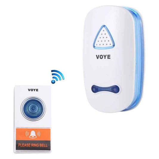VOYE V025A Home Music Remote Control Wireless Doorbell with 38 Polyphony Sounds, US Plug