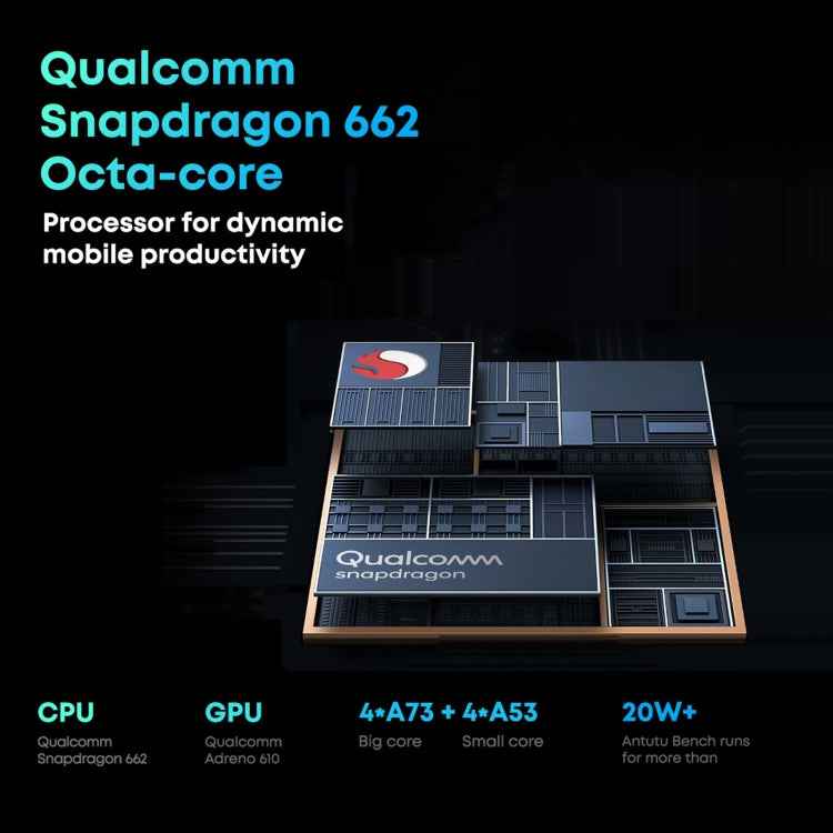 Without Keyboard, Android 11, Qualcomm Snapdragon 662 Octa Core up to 2.0GHz, Support Dual SIM & Bluetooth & WiFi & TF Card (Black+Blue)