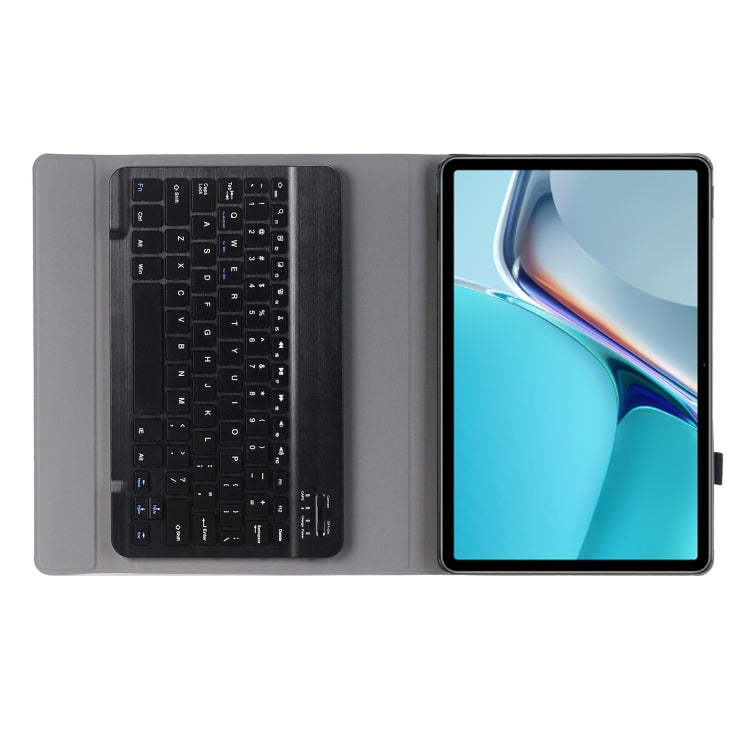 AW11 Detachable Lambskin Texture Ultra-thin TPU Bluetooth Keyboard Leather Tablet Case with Stand For Huawei MatePad 11 2021, AW11