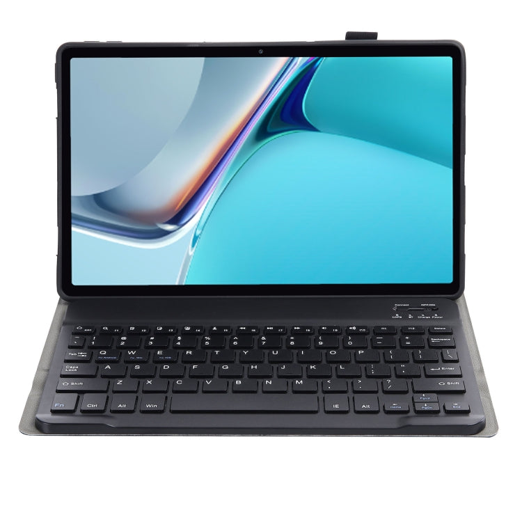 AW11 Detachable Lambskin Texture Ultra-thin TPU Bluetooth Keyboard Leather Tablet Case with Stand For Huawei MatePad 11 2021, AW11