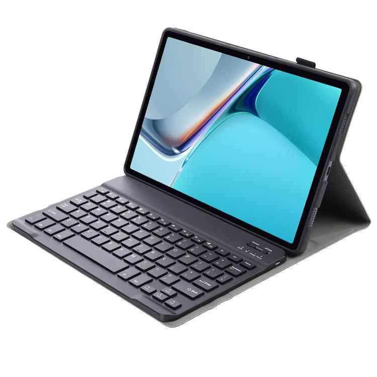 AW11 Detachable Lambskin Texture Ultra-thin TPU Bluetooth Keyboard Leather Tablet Case with Stand For Huawei MatePad 11 2021