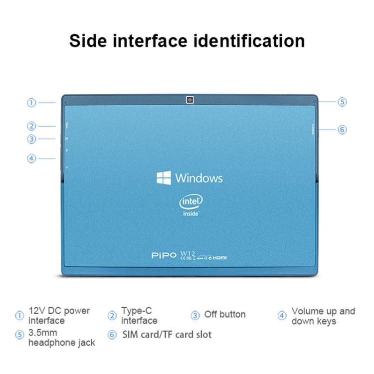 Windows 10 System, Qualcomm Snapdragon 850 Octa Core up to 2.96GHz, Not Include Keyboard & Stylus Pen, Support Dual SIM & Dual Band WiFi & Bluetooth & GPS, US Plug